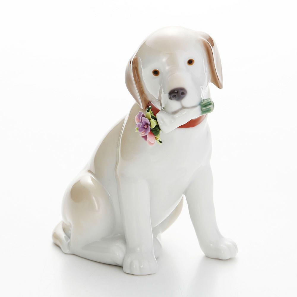 リヤドロ 花束をあなたに 09256（12×7×8cm）