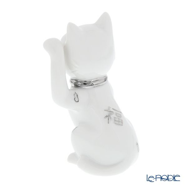 リヤドロ 招き猫 ホワイト 09283