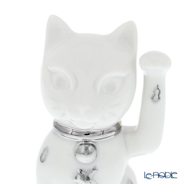 リヤドロ 招き猫 ホワイト 09283
