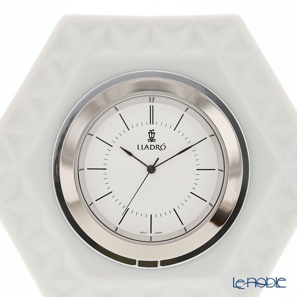 リヤドロ Hitoiki 時計-六角 09288（7×9cm）