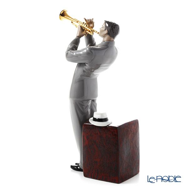 リヤドロ ジャズ トランペッター 09329（33×17cm）