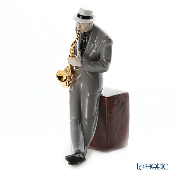 リヤドロ ジャズ サクフォニスト 09330（29×23cm）