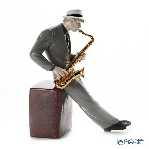 リヤドロ ジャズ サクフォニスト 09330（29×23cm）