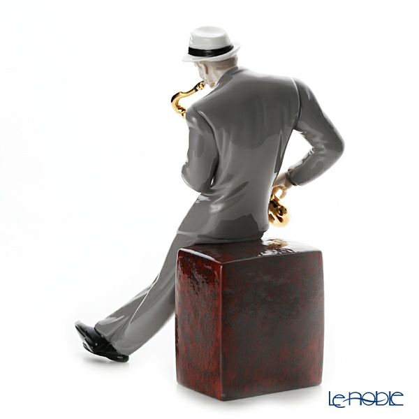 リヤドロ ジャズ サクフォニスト 09330（29×23cm）