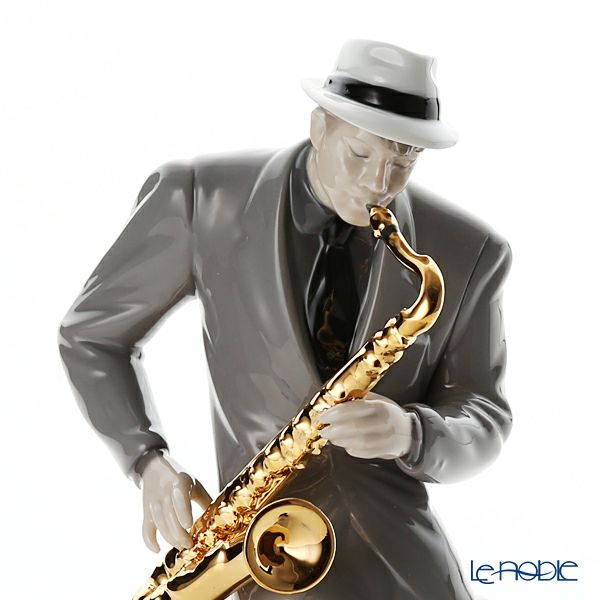 リヤドロ ジャズ サクフォニスト 09330（29×23cm）