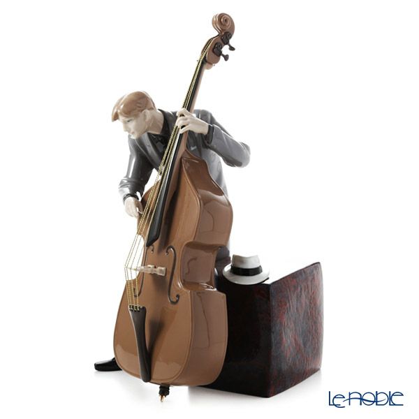 リヤドロ ジャズ ベーシスト 09331（35×20cm）