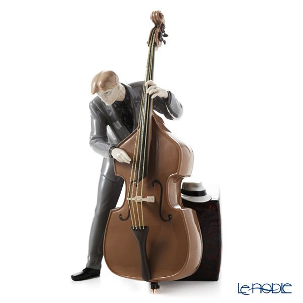 リヤドロ ジャズ ベーシスト 09331（35×20cm）