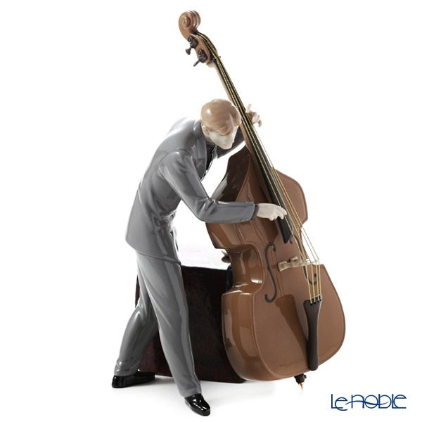 リヤドロ ジャズ ベーシスト 09331（35×20cm）