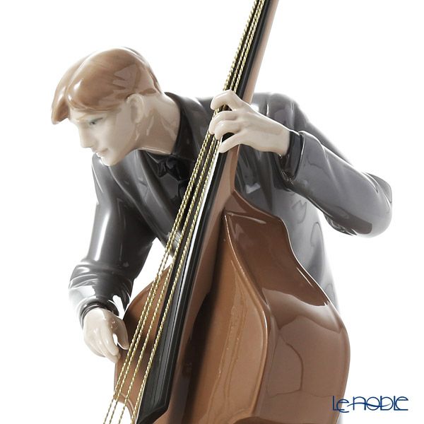 リヤドロ ジャズ ベーシスト 09331（35×20cm）