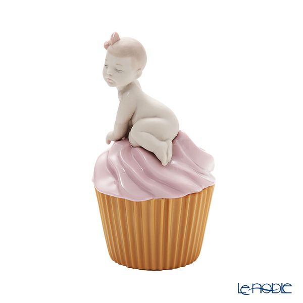 リヤドロ マイスウィート カップケーキ（Girl） 09445 14×8cm