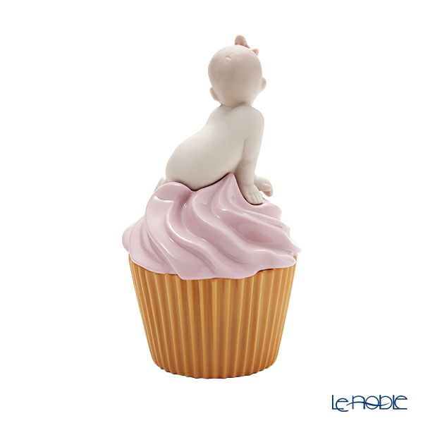 リヤドロ マイスウィート カップケーキ（Girl） 09445 14×8cm