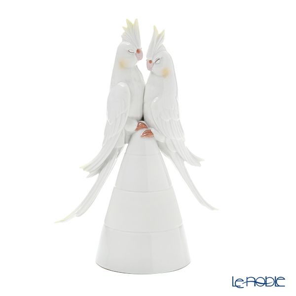 リヤドロ 恋するオカメインコ 09447 27×18cm