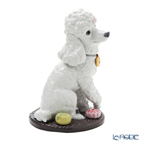 リヤドロ プードルのお茶会 09472 33×22cm