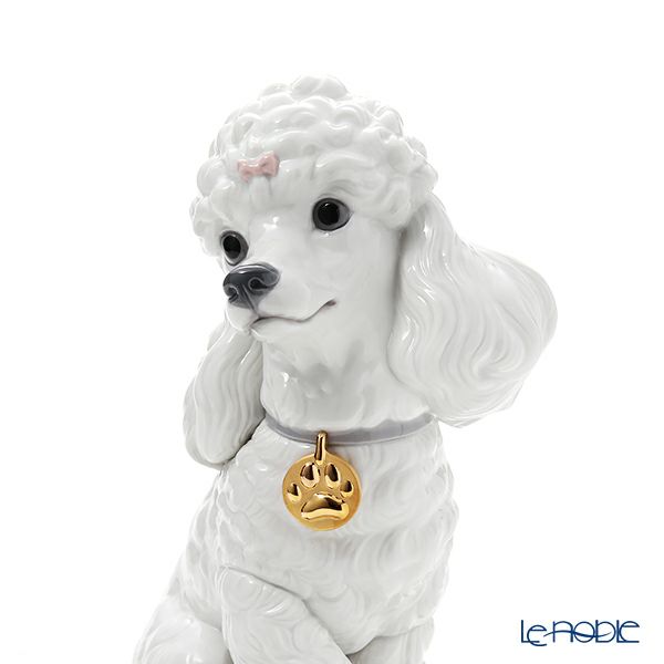 リヤドロ プードルのお茶会 09472 33×22cm