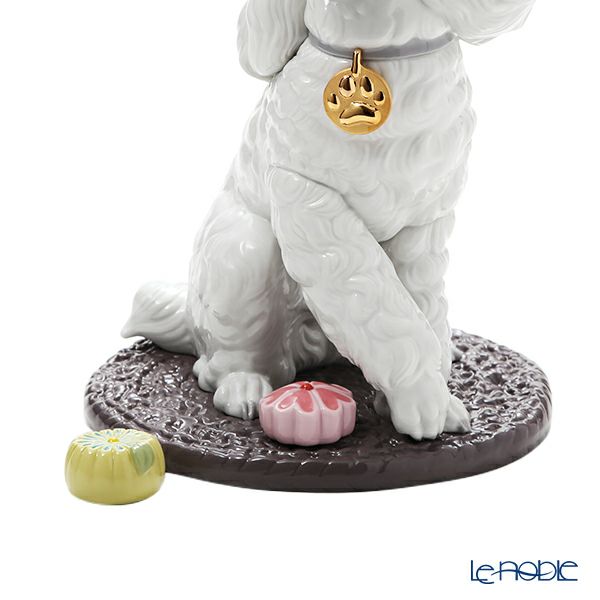 リヤドロ プードルのお茶会 09472 33×22cm