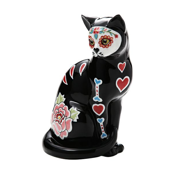 リヤドロ シュガースカルキャット 09481 31×17cm