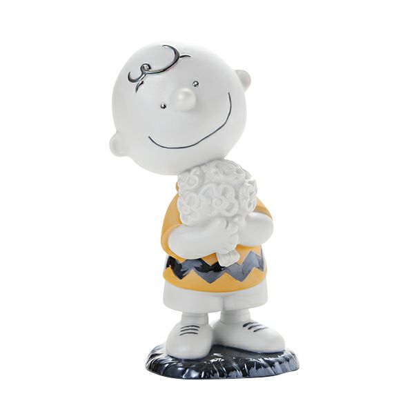 リヤドロ ピーナッツ -PEANUTS- コミック生誕70周年記念 チャーリー ブラウン 09491（22×10cm） 艶消しマット仕上げ