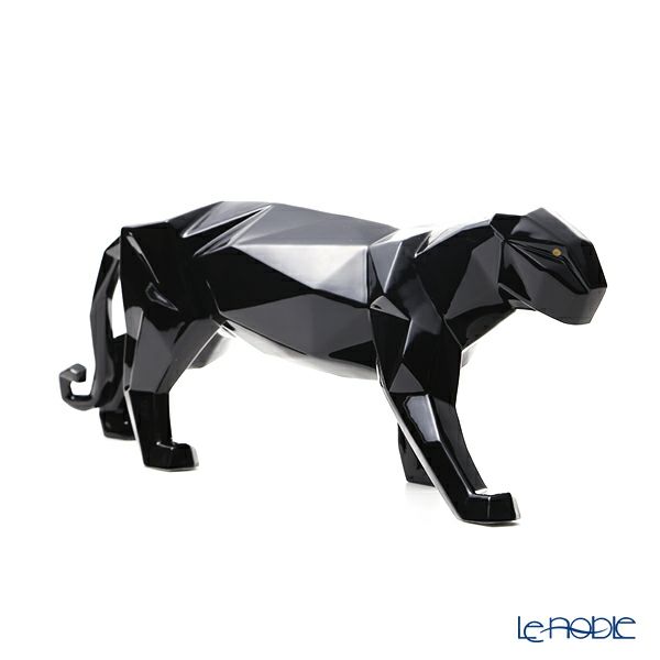 リヤドロ Origami パンサー（Glazed Black） 9496