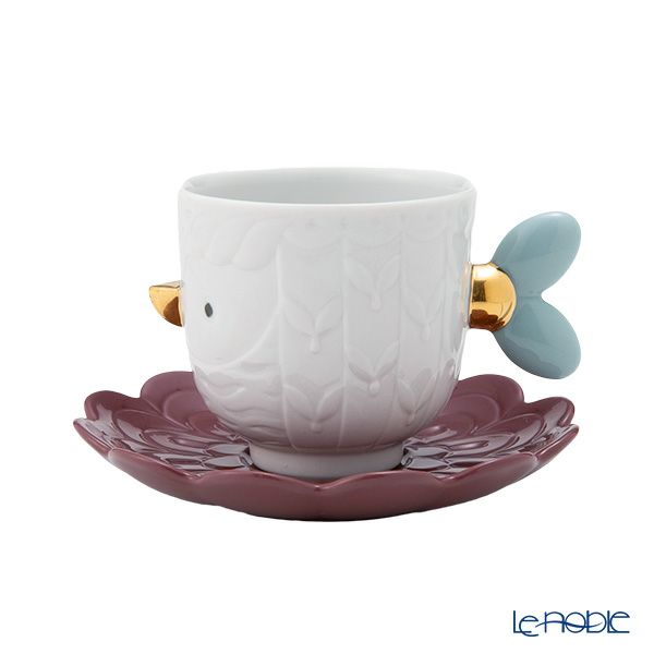 リヤドロ カフキ カップ＆ソーサー 160ml 2客セット 09661