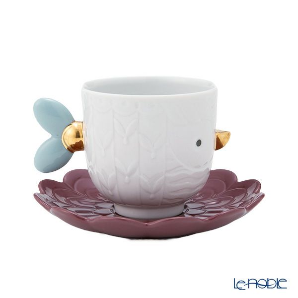 リヤドロ カフキ カップ＆ソーサー 160ml 2客セット 09661