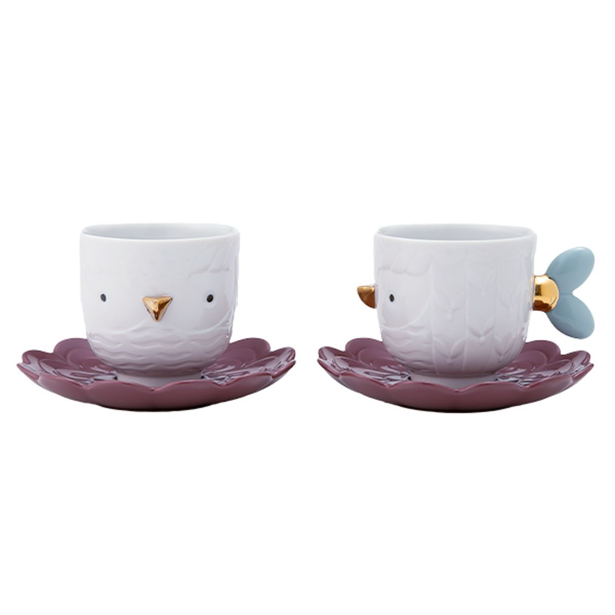 リヤドロ カフキ カップ＆ソーサー 160ml 2客セット 09661