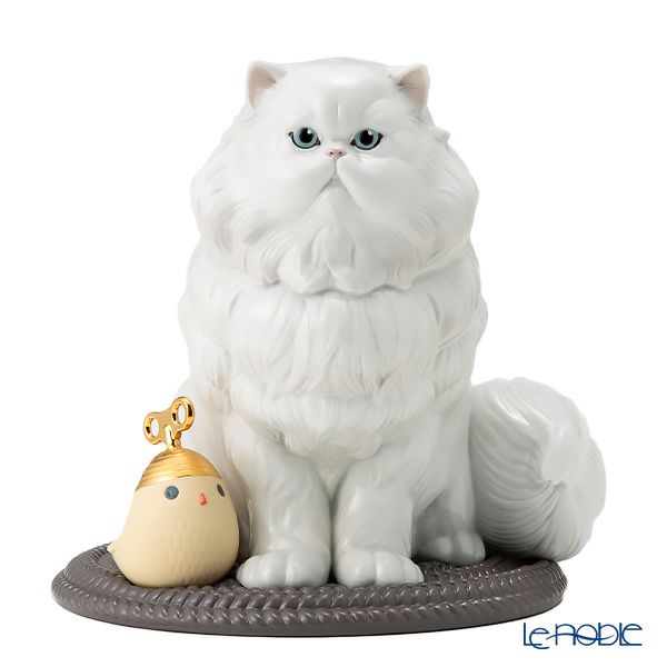 リヤドロ ペルシャ猫とおもちゃ 09688 25×26×26cm