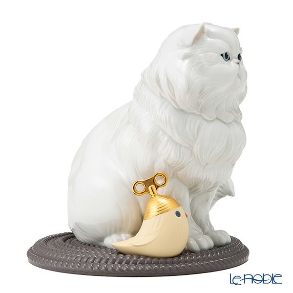 リヤドロ ペルシャ猫とおもちゃ 09688 25×26×26cm