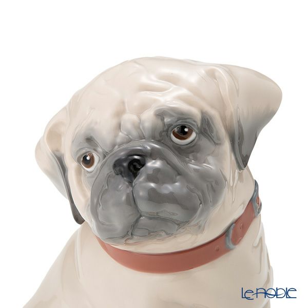リヤドロ パグとキャンディー 09689 20×20×24cm