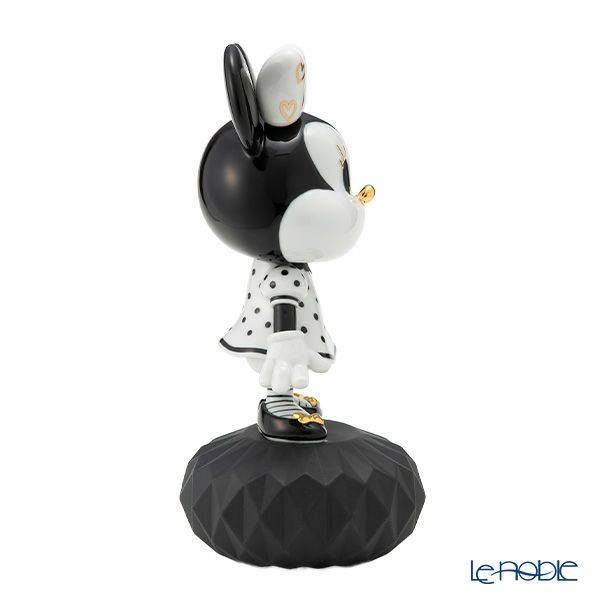 リヤドロ ミニーマウス（Black ＆White） 09707 17×15×31cm