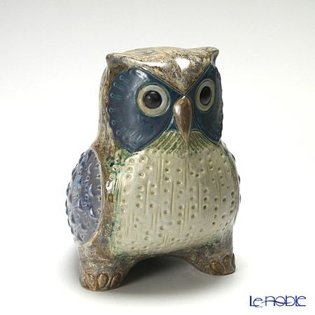 リヤドロ 福を呼ぶ鳥（大・Gray） 12532