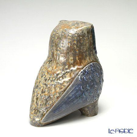 リヤドロ 福を呼ぶ鳥（大・Gray） 12532