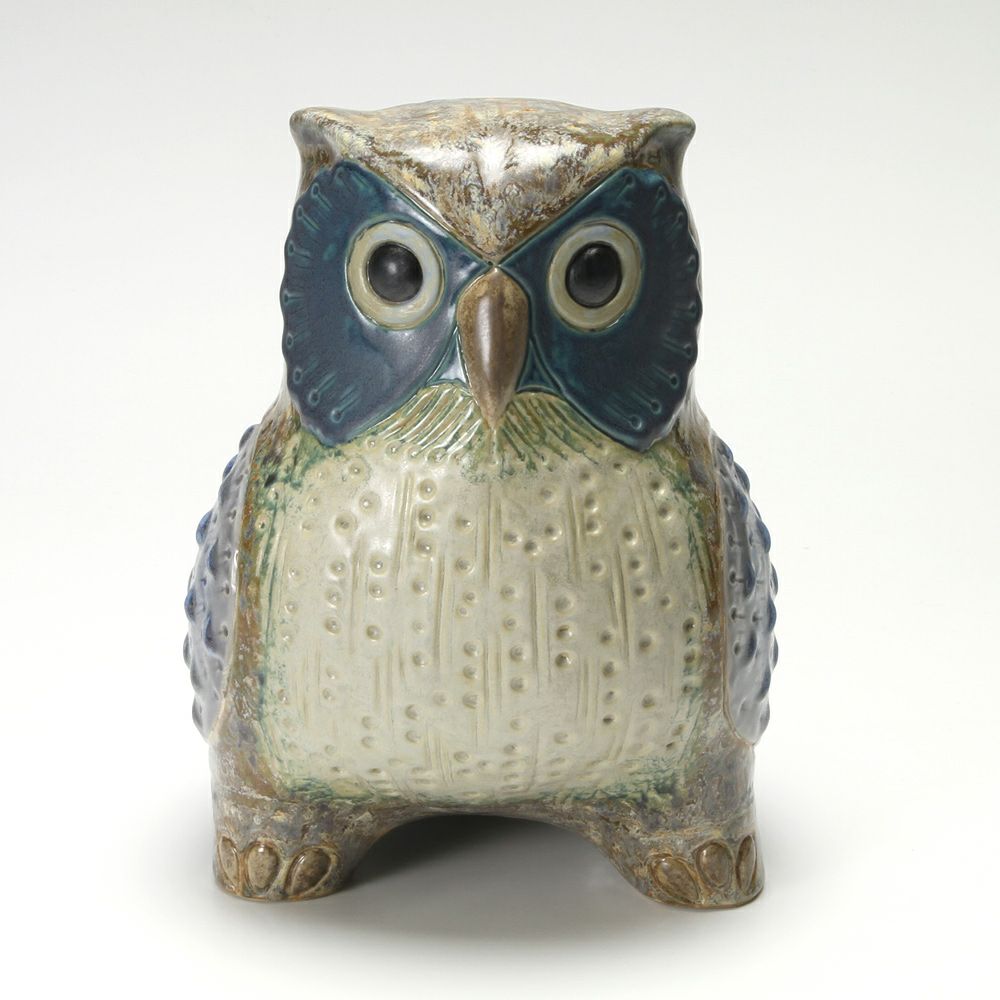 リヤドロ 福を呼ぶ鳥（大・Gray） 12532