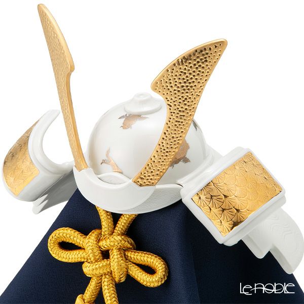 リヤドロ 兜 鯉 13052 35×27×22cm 木製台座・袱紗付