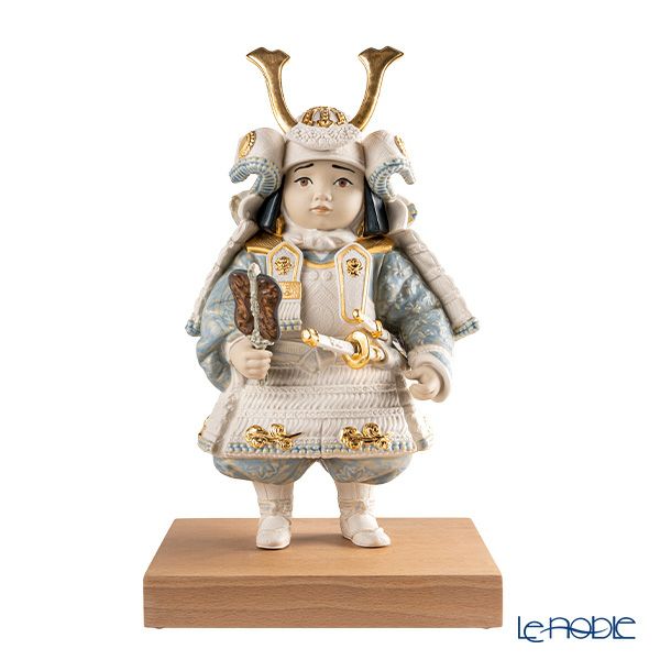 リヤドロ 若武者 （白糸威鎧）マット／金彩 13054 LE500 限定500体