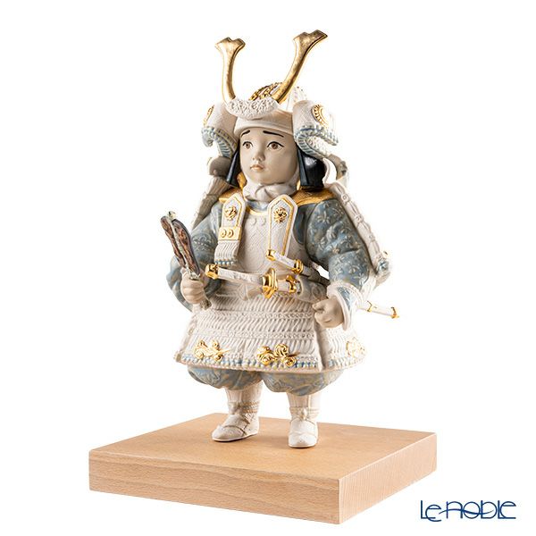 リヤドロ 若武者 （白糸威鎧）マット／金彩 13054 LE500 限定500体