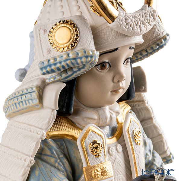 リヤドロ 若武者 （白糸威鎧）マット／金彩 13054 LE500 限定500体