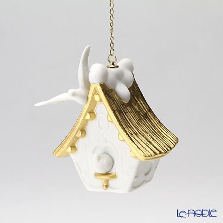リヤドロ 小鳥の家 オーナメント（Re-Deco） 18372