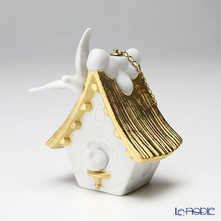 リヤドロ 小鳥の家 オーナメント（Re-Deco） 18372