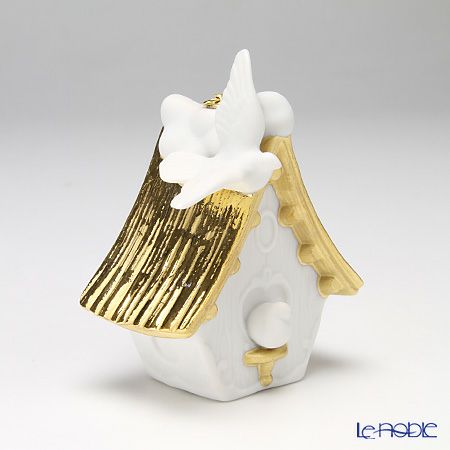 リヤドロ 小鳥の家 オーナメント（Re-Deco） 18372