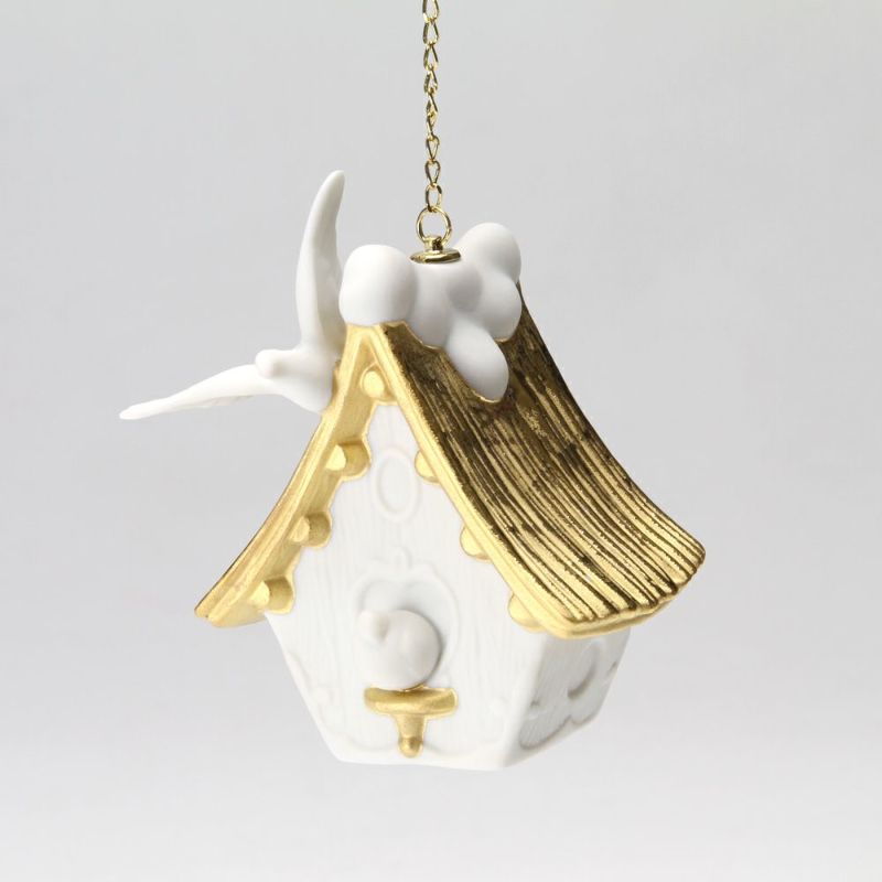 リヤドロ 小鳥の家 オーナメント（Re-Deco） 18372