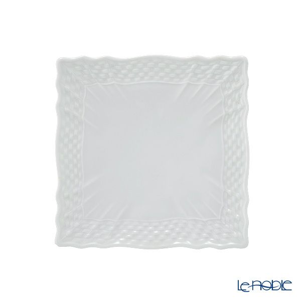 リチャードジノリ ベッキオホワイト 10㎝ スクエアプレート、4枚 ジノリ1735／リチャード ジノリ（GINORI 1735／Richard Ginori