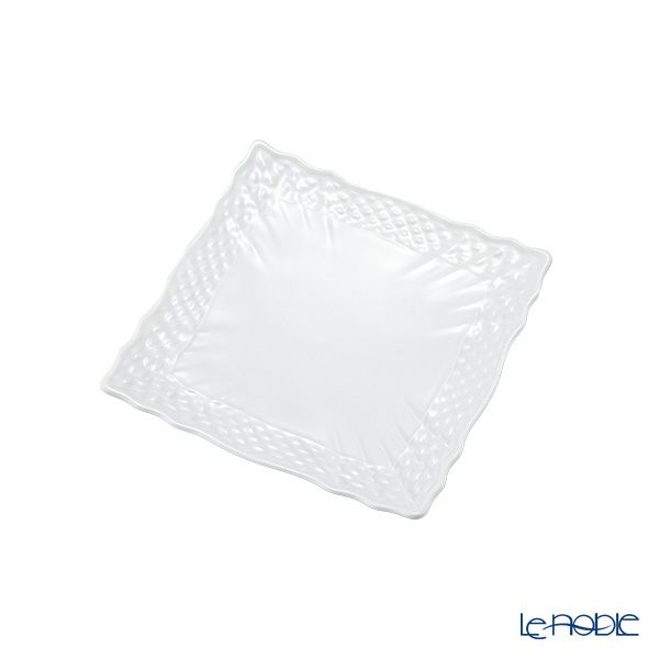 ジノリ1735／リチャード ジノリ（GINORI 1735／Richard Ginori） ベッキオホワイト スクエアプレート 10×10cm