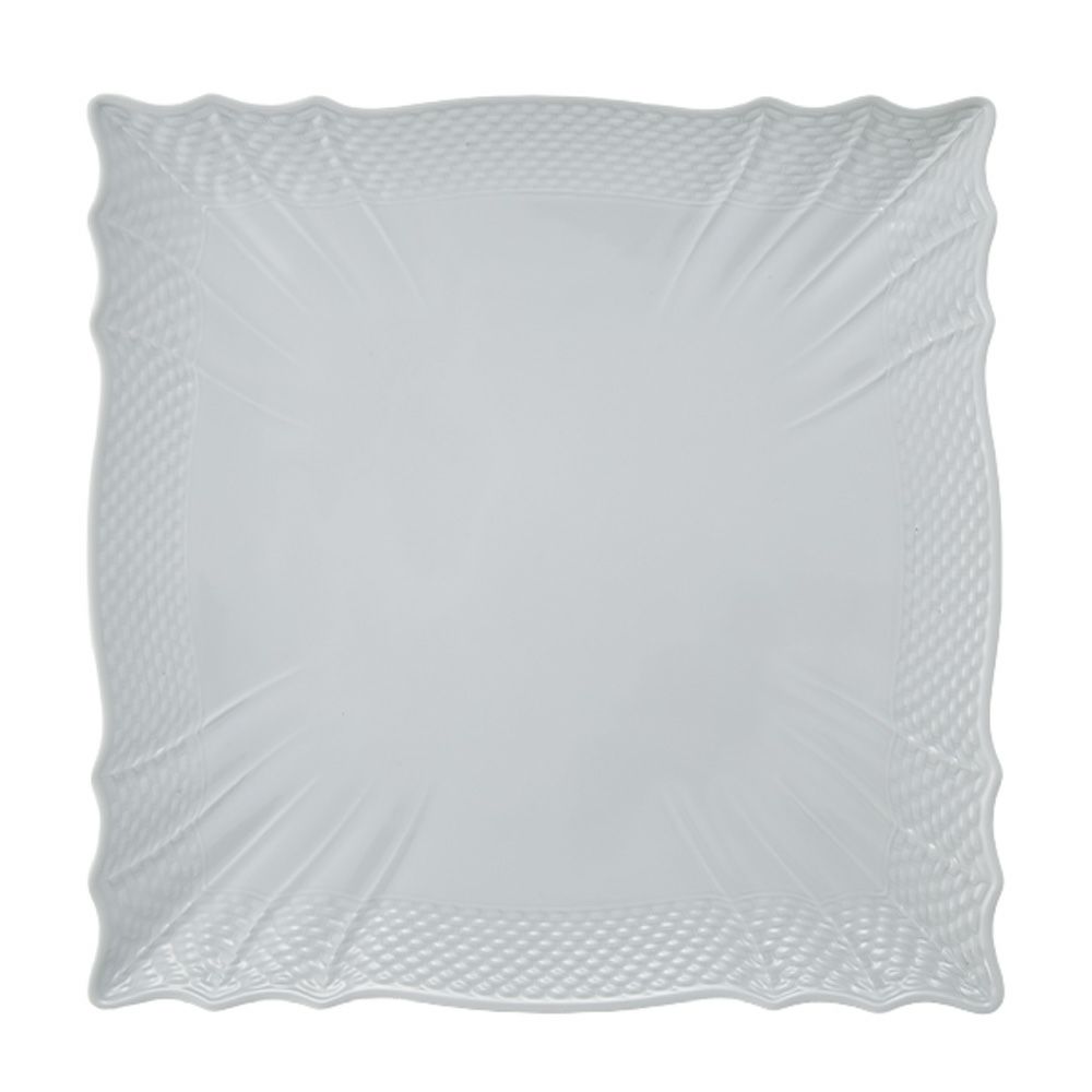 ジノリ1735／リチャード ジノリ（GINORI 1735／Richard Ginori） ベッキオホワイト スクエアプレート 30×30cm