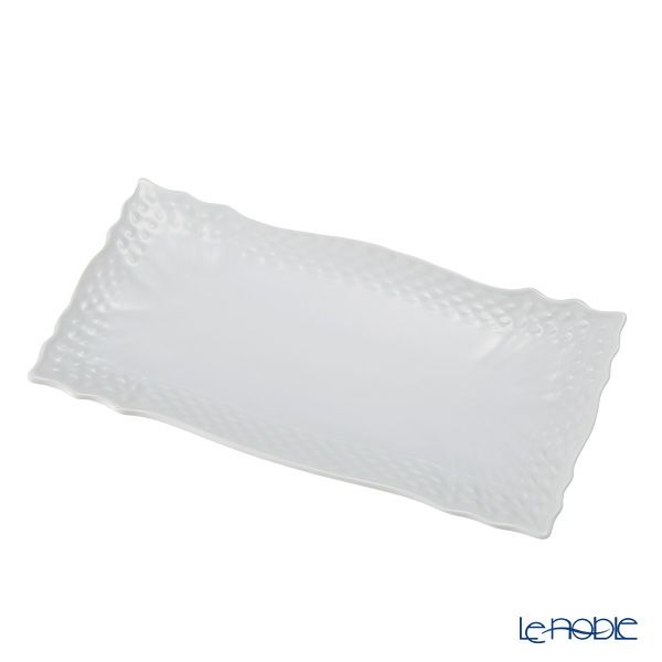 ジノリ1735／リチャード ジノリ（GINORI 1735／Richard Ginori） ベッキオホワイト 長方形ミニトレイ 15.5×8cm