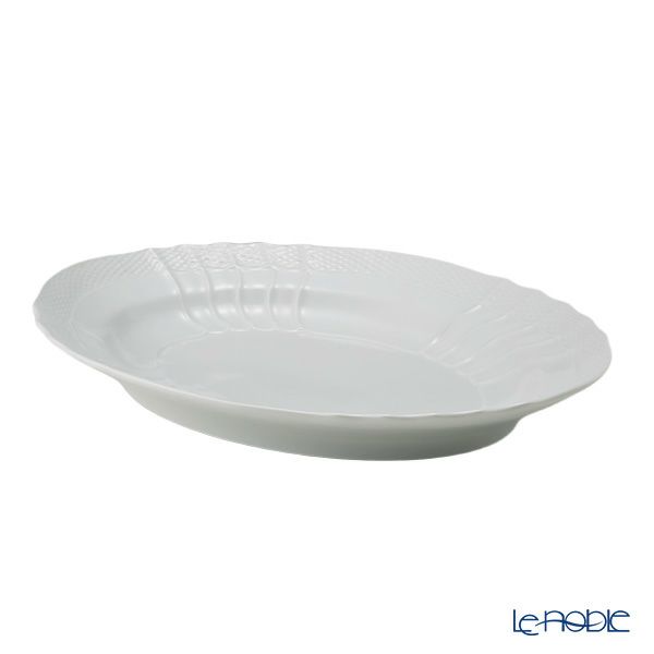 ジノリ1735／リチャード ジノリ（GINORI 1735／Richard Ginori） ベッキオホワイト オーバルプラター 33cm