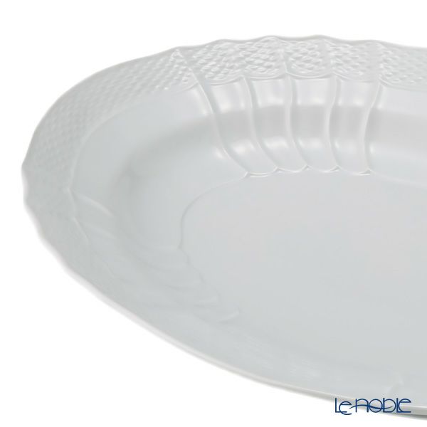 ジノリ1735／リチャード ジノリ（GINORI 1735／Richard Ginori） ベッキオホワイト オーバルプラター 33cm