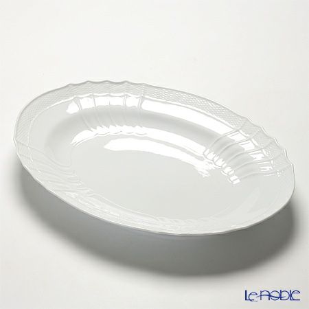 ジノリ1735／リチャード ジノリ（GINORI 1735／Richard Ginori） ベッキオホワイト オーバルプラター 41.5cm