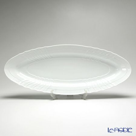 ジノリ1735／リチャード ジノリ（GINORI 1735／Richard Ginori） ベッキオホワイト フィッシュプラター 65cm
