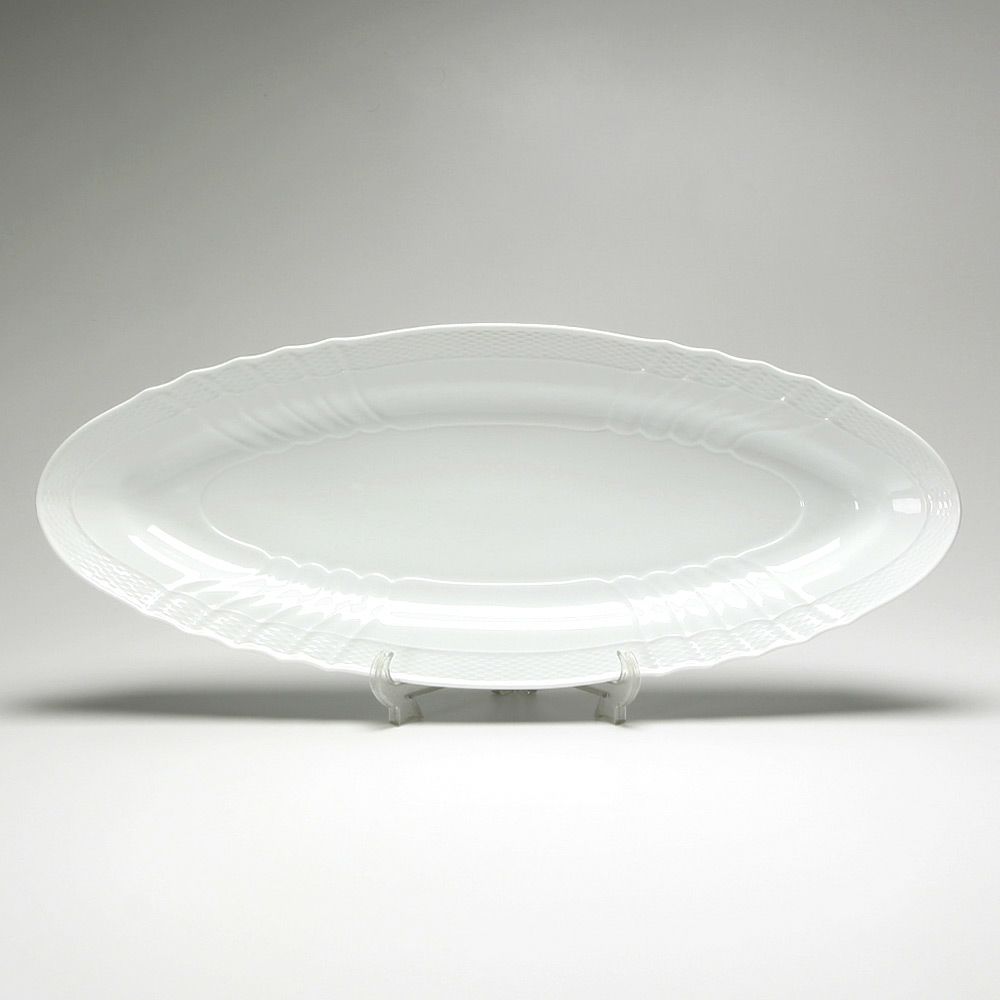 ジノリ1735／リチャード ジノリ（GINORI 1735／Richard Ginori） ベッキオホワイト フィッシュプラター 65cm