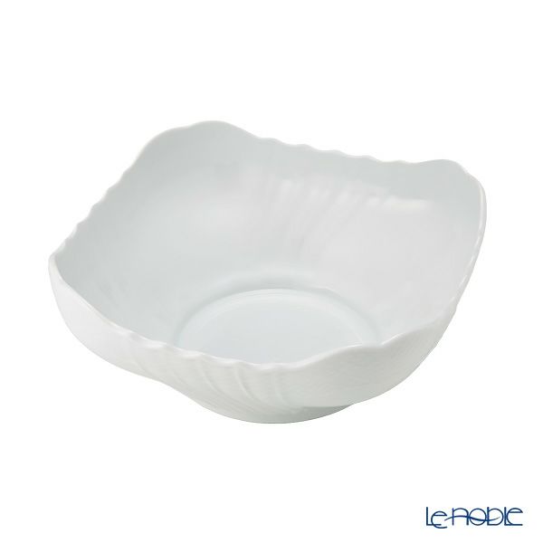 ジノリ1735／リチャード ジノリ（GINORI 1735／Richard Ginori） ベッキオホワイト サラダボウル（スクエア） 25cm